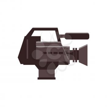 Video camera movie camera icon