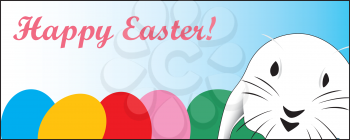 Cute Easter rabbit, great for a quick card or E-Ca
