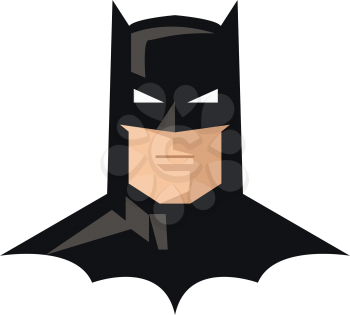 Clipart of batman vector or color illustration