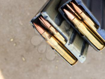 Bullets .223 brass 5.56 caliber ammo loaded magazine for AR 15 rifle ammunition