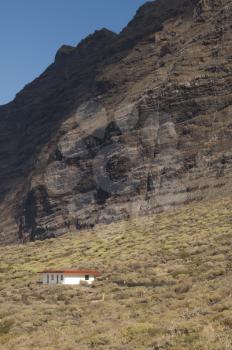 Tibataje cliff. Special Natural Reserve of Tibataje. El Hierro. Canary Islands. Spain.
