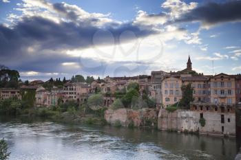 View over Albi and river Tarn