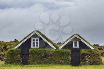 Typical icelandic architecture in Rif