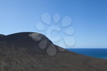 Capelinhos Volcano closeup, Faial Island, Azores