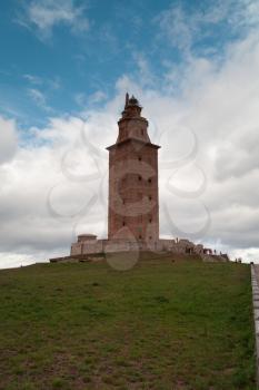 La Coruna, Spain - 17 September 2014: Tower of Hercules