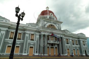 Cienfuegos, Cuba - 1 February 2015: Palacio de Gobierno