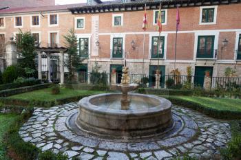 Valladolid, Spain - 10 December 2018: Casa de Cervantes Museum