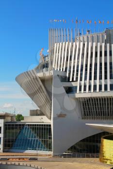 MONTREAL CANADA MAY 29, 2014: Casino of Montreal, is the largest casino in Canada and located into the French pavillon from Expo67.  It opened October 9, 1993.