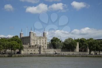 Tower of London is a historic castle located on the north bank of the River Thames in central London