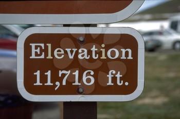 Elevation Sign