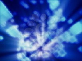Royalty Free Video of an Abstract Blue 